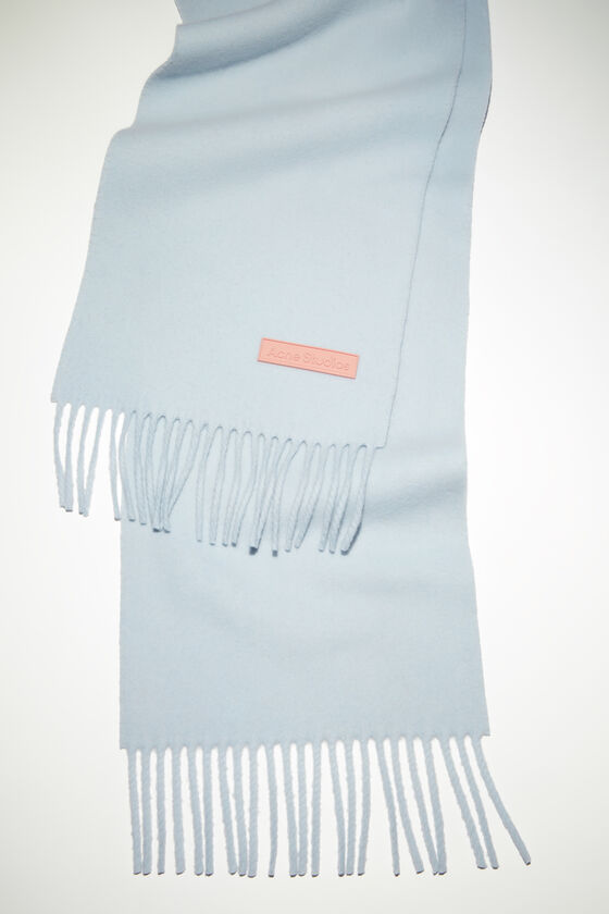 (image for) Attractive Wool scarf pink label - Narrow